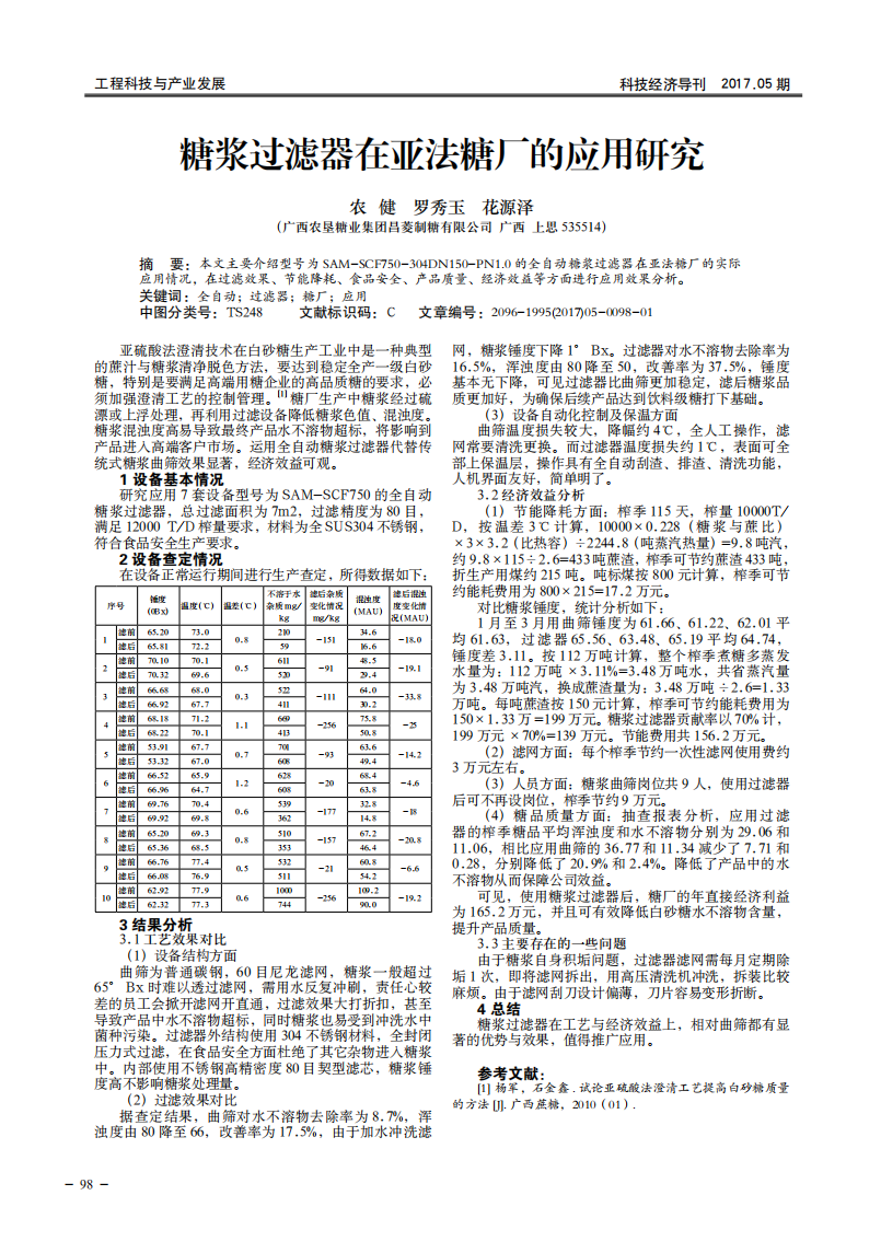 糖漿過(guò)濾器在亞法糖廠的應(yīng)用研究_00.png