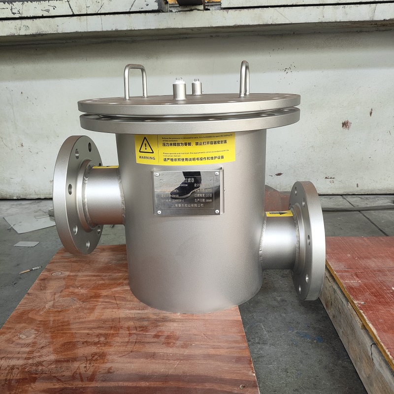PL325-DN100 不銹鋼籃式過(guò)濾器-管道預(yù)處理過(guò)濾器